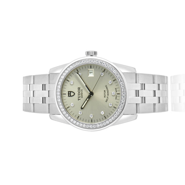 Tudor Stainless Steel Glamour Date 36mm