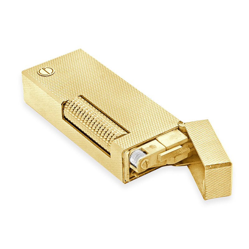 Dunhill Yellow Gold Plated "Rollagas" Lighter