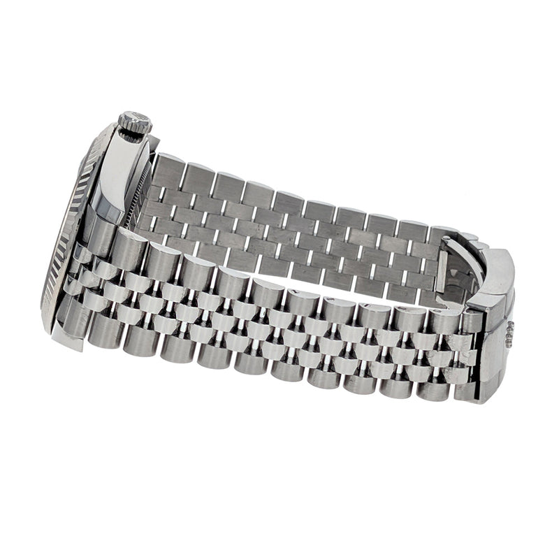 Rolex Datejust 41 Stainless Steel White Gold Wimbledon 2024  126334