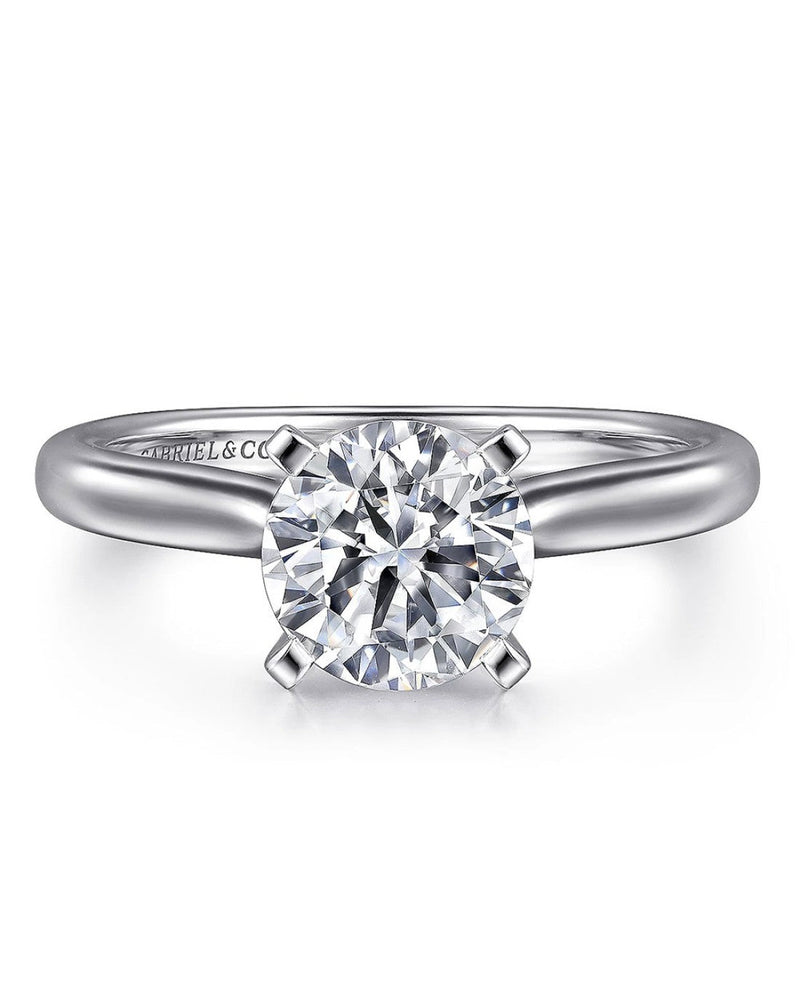 Gabriel & Co. Classic Collection Solitaire Engagement Ring – The Estate ...