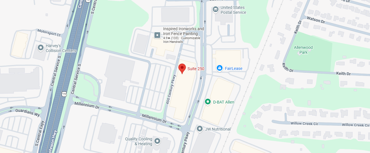 Allen Office Location Map