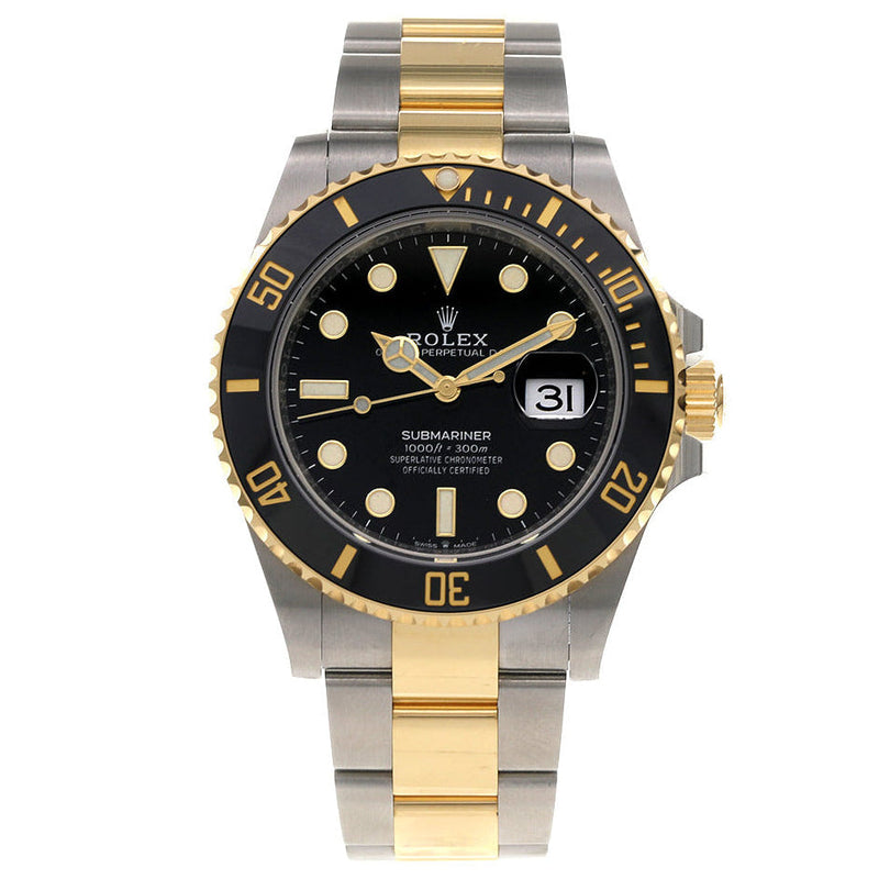 Rolex Submariner Date 41mm Stainless Steel Yellow Gold 126613LN