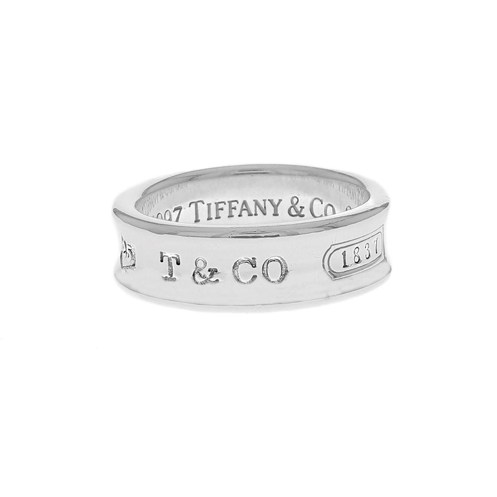 Tiffany & Co. 1837 Concave Band in Silver – The Estate Watch And
