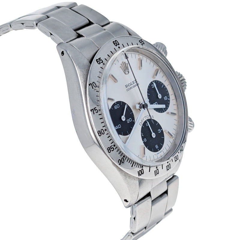 Rolex Cosmograph Daytona Vintage 37mm Stainless Steel 6265 – The