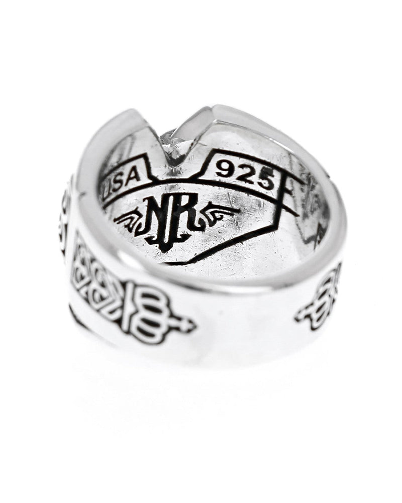 Night Rider Claddagh Ring in Sterling Silver – The Estate Watch And ...