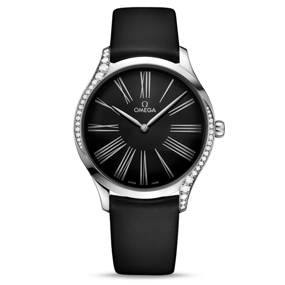 Omega De Ville Tresor 39MM Stainless Steel Diamonds 428.17.39.60.01.00 ...