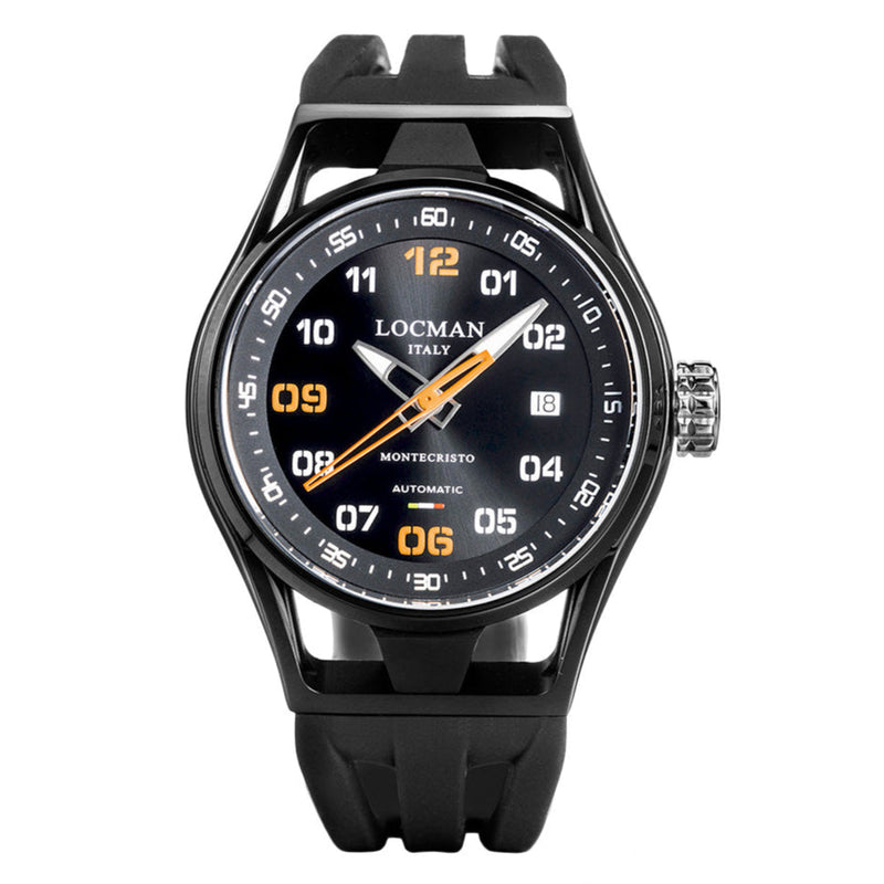 Locman Montecristo Automatic 42mm 0537K01S-BKBKORSK – The Estate Watch ...