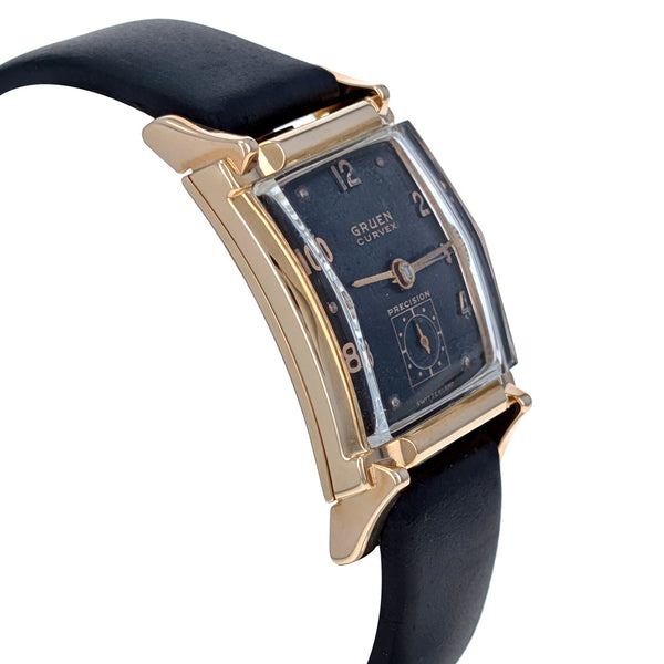 Gruen Curvex Precision Vintage Yellow Gold