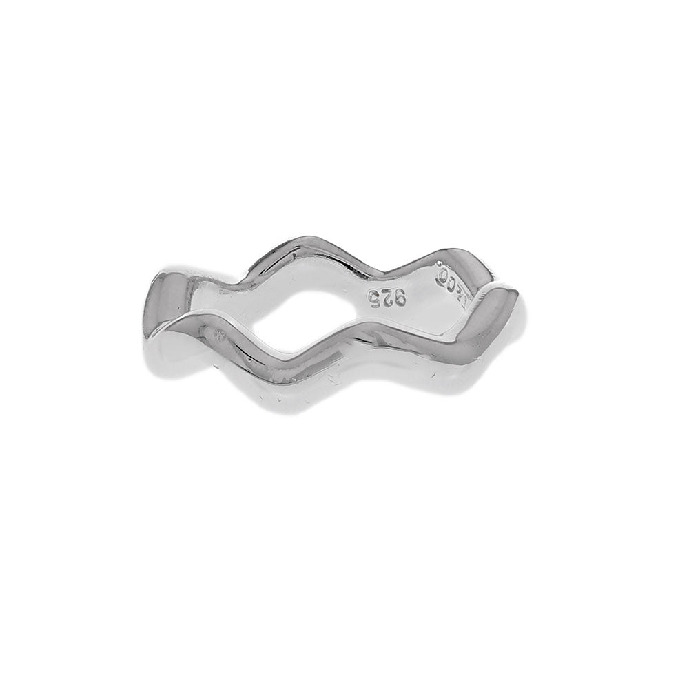 アクセサリー Tiffany & Co. Paloma Picasso Wave Ring Tiffany & Co. Paloma Picasso Silver Zig Zag Band – The Estate