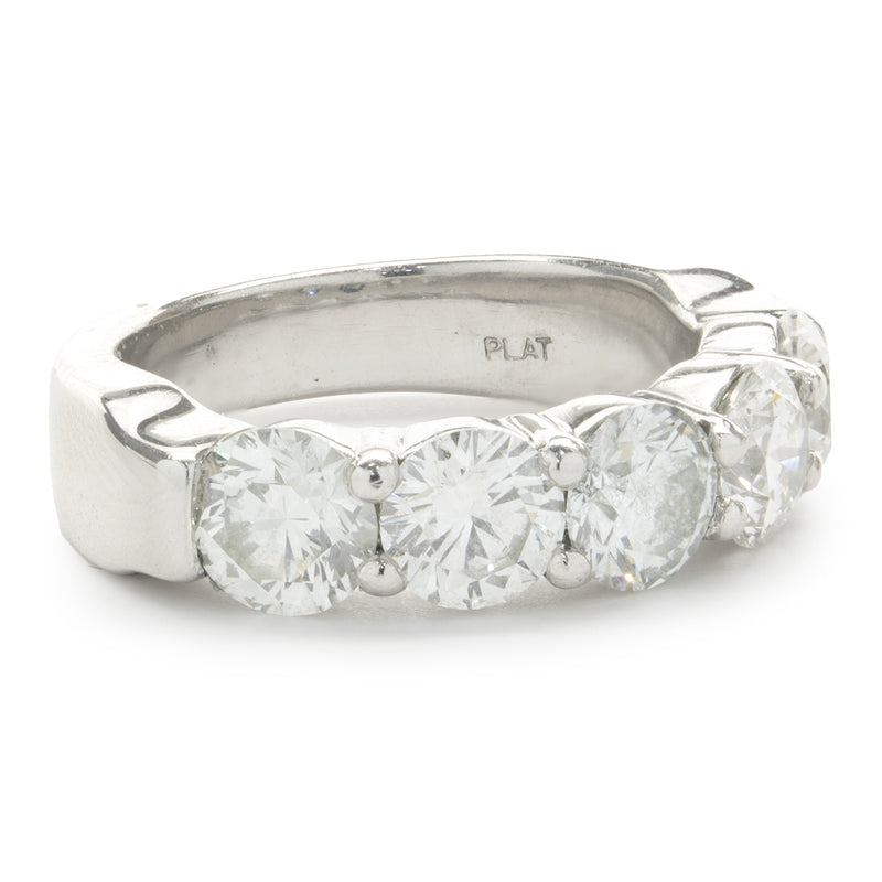 Platinum Five Diamond Band