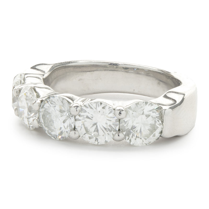 Platinum Five Diamond Band