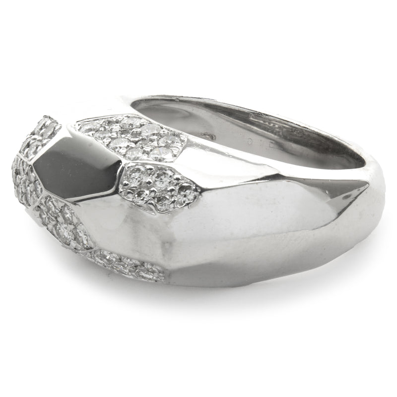 Didier Guerin Platinum & Diamond Fashion Ring