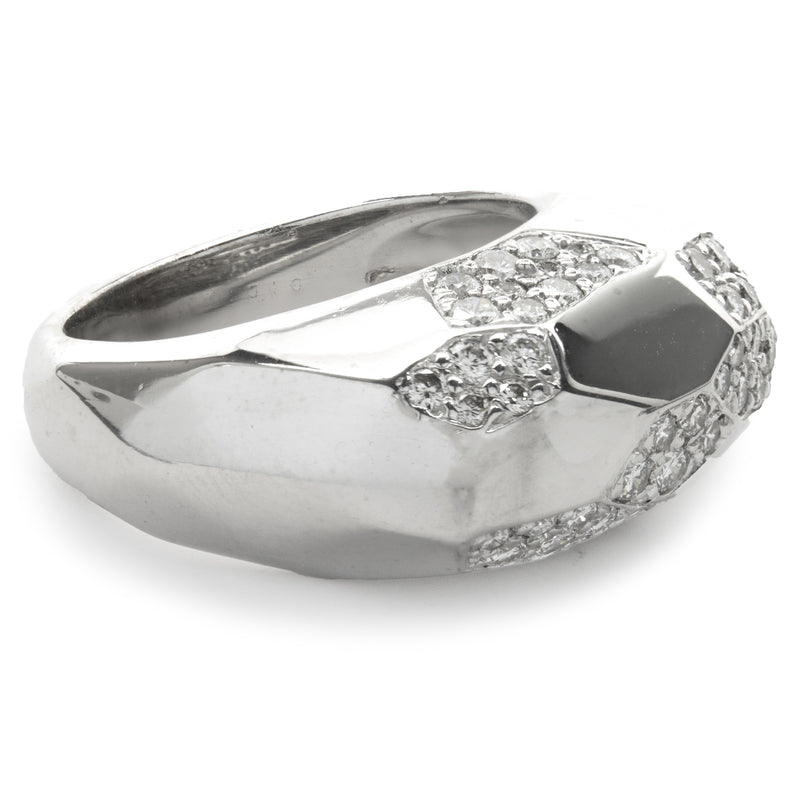 Didier Guerin Platinum & Diamond Fashion Ring