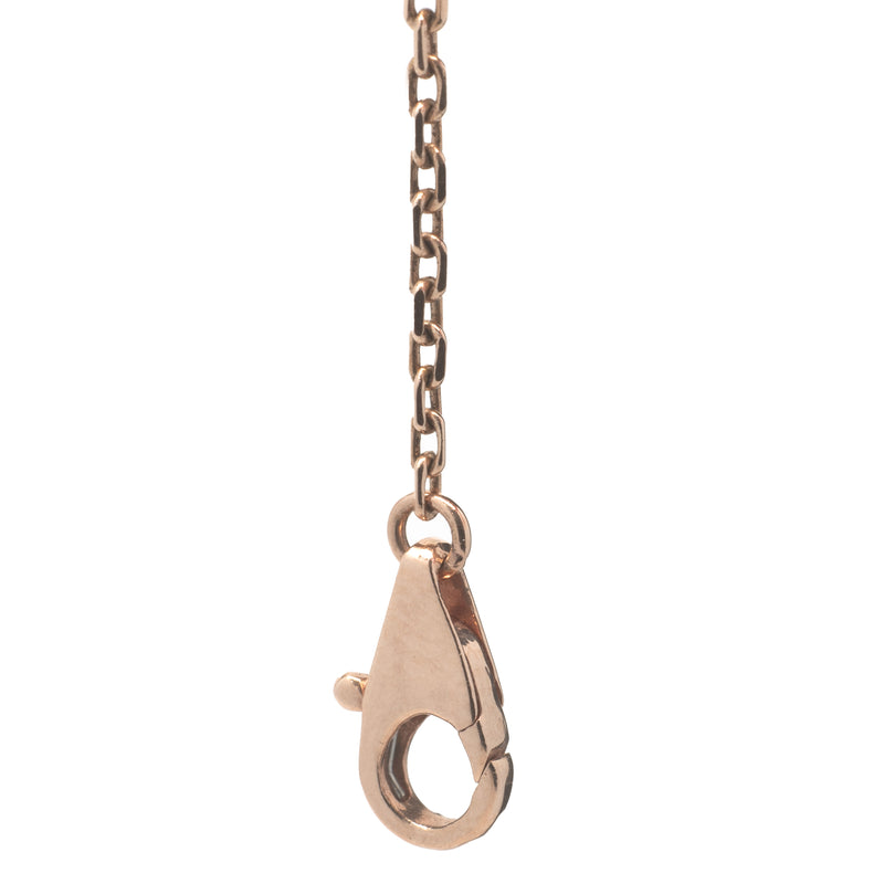 14k Rose Gold Diamonds by the Yard Necklace