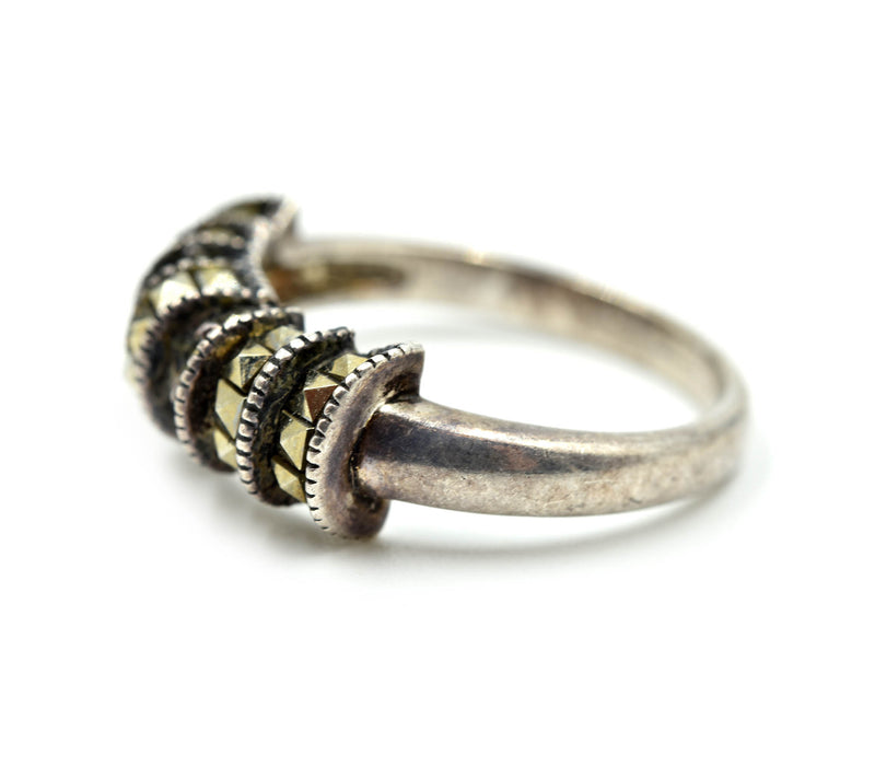 Judith Jack Marcasite Sterling Silver Fashion Ring