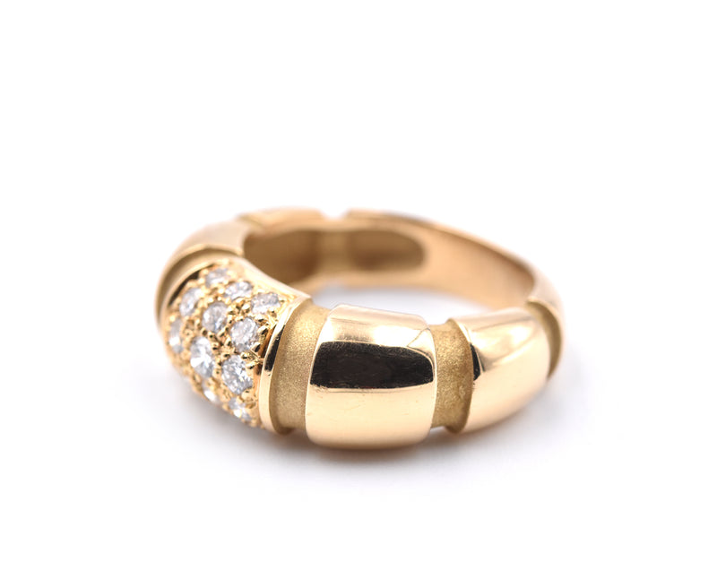 Mauboussin 18k Yellow Gold Diamond Band