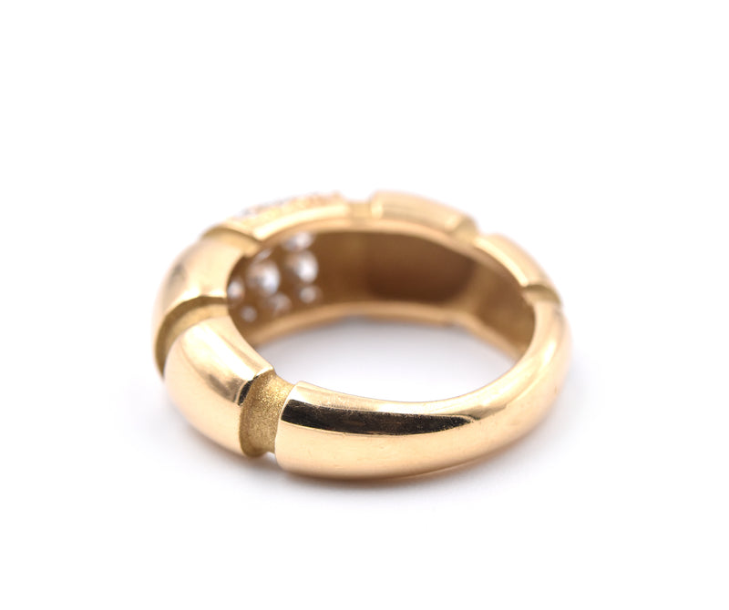 Mauboussin 18k Yellow Gold Diamond Band