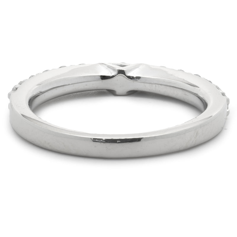 Vera Wang 14 Karat White Gold Diamond Band