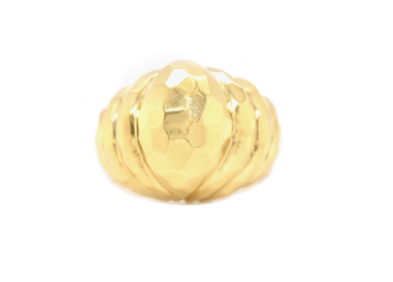 H. Dunay 18k Yellow Gold Ring