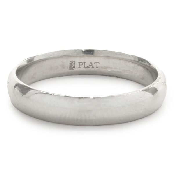 Platinum 4MM Band