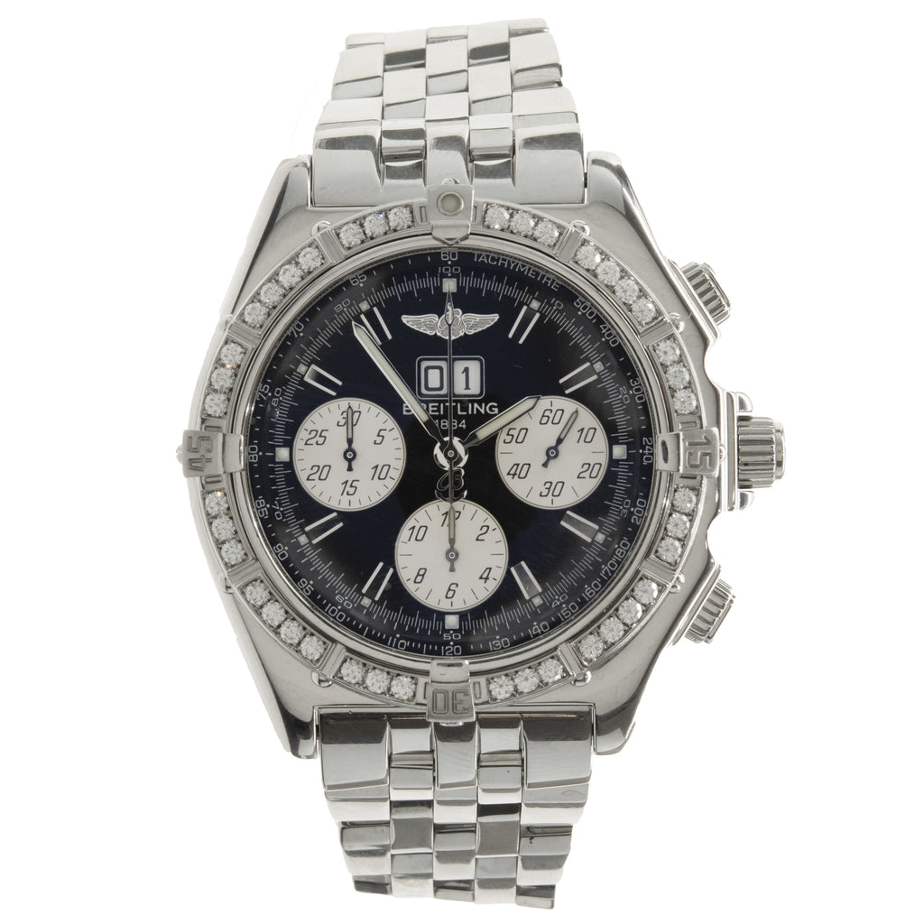 24mm Stainless Steel Breitling Bracelet Strap Band For