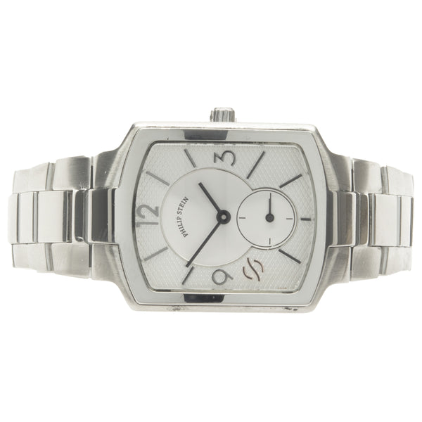 Philip Stein Stainless Steel Classic Square
