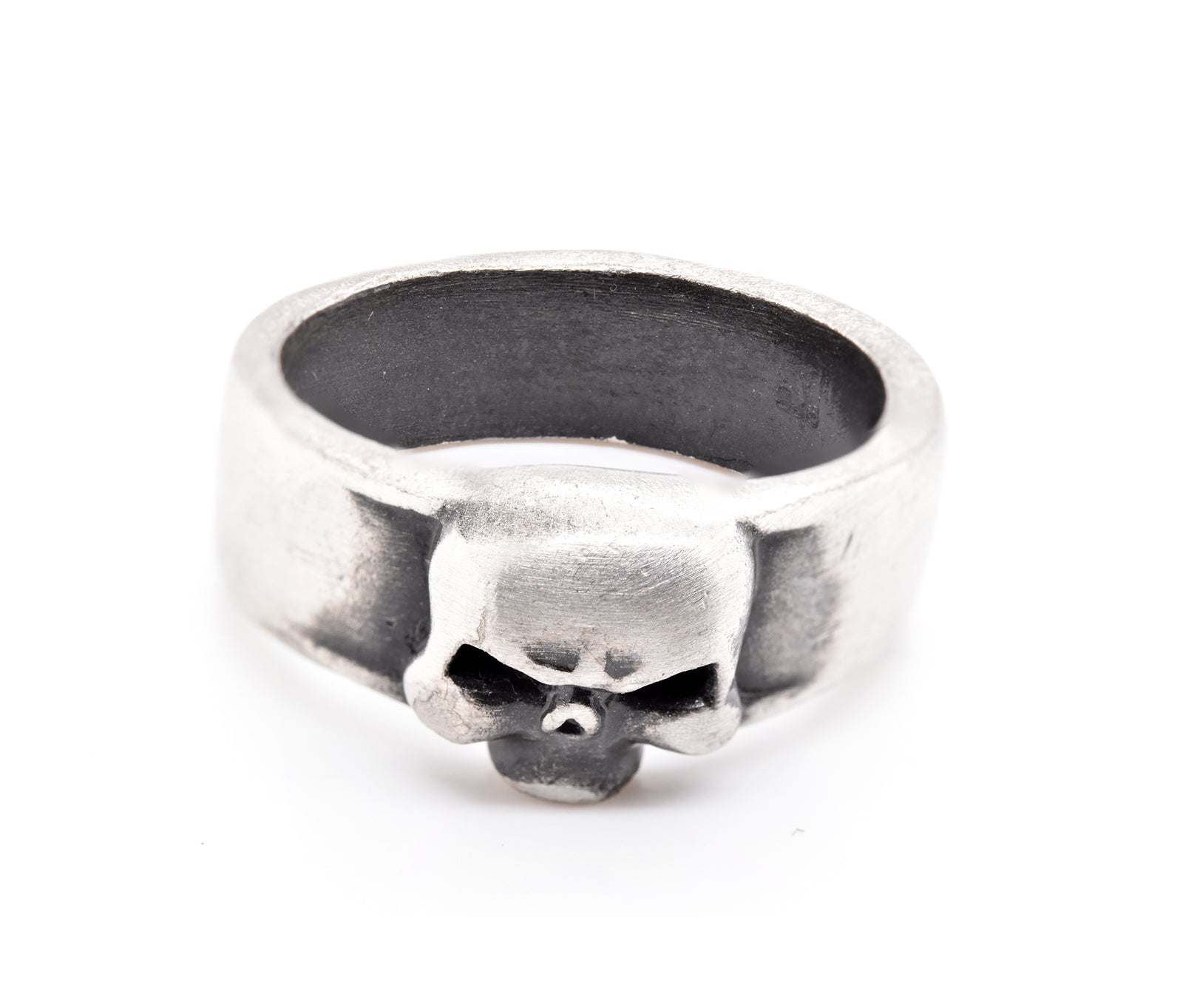 Men's Sterling Silver Skull Ring – The Estate Watch And Jewelry