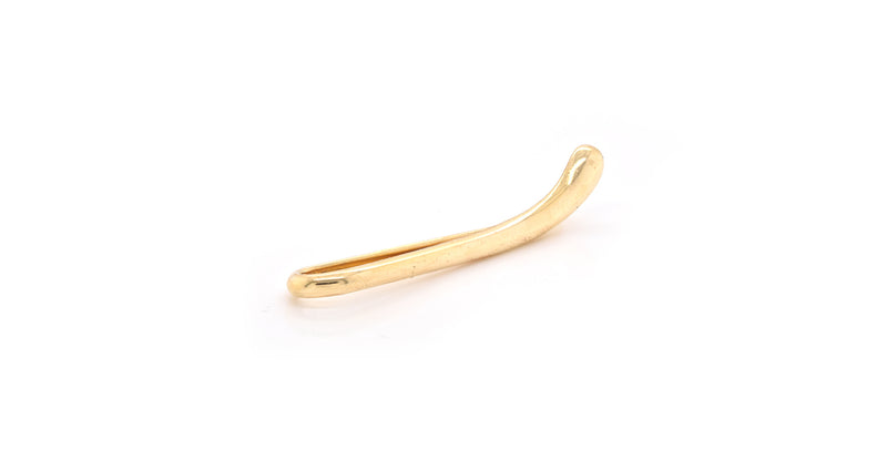 Tiffany & Co. Elsa Peretti 18 Karat Yellow Gold Teardrop Tie Clip