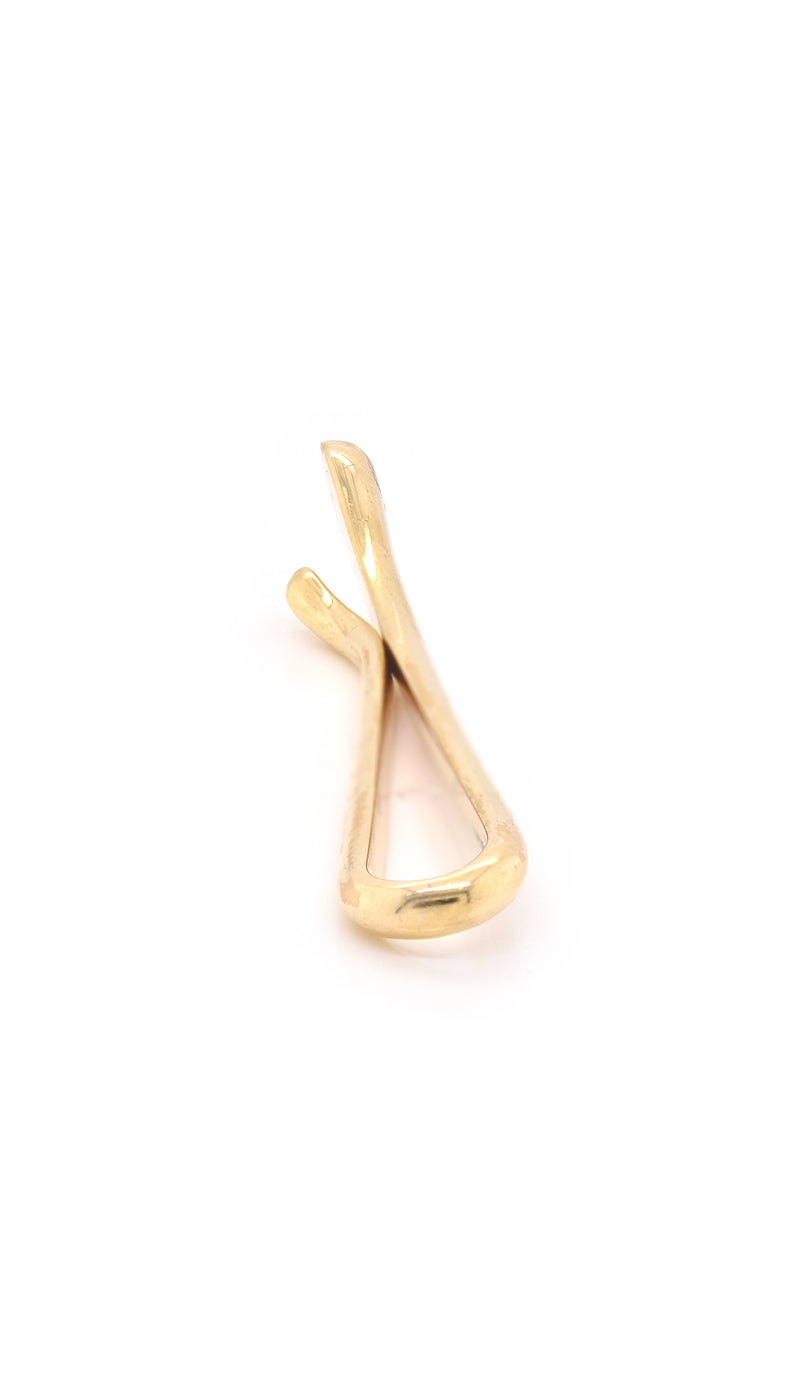 Tiffany & Co. Elsa Peretti 18 Karat Yellow Gold Teardrop Tie Clip