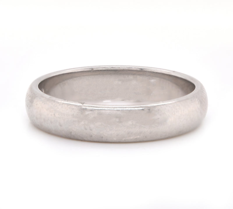 Tiffany Platinum Band – The Estate Watch And Jewelry