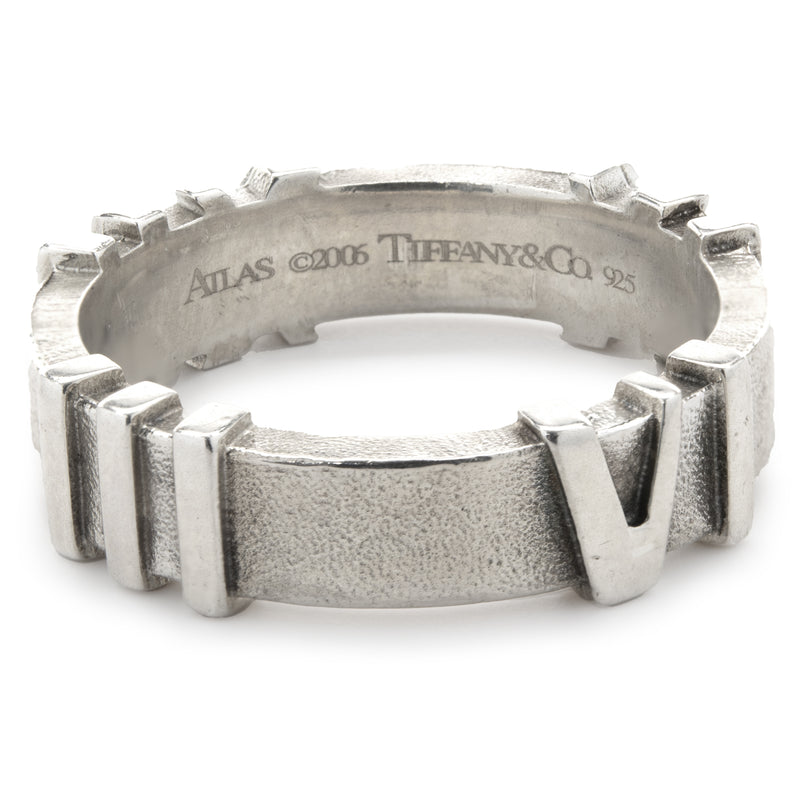 Tiffany & Co. Sterling Silver Atlas Band