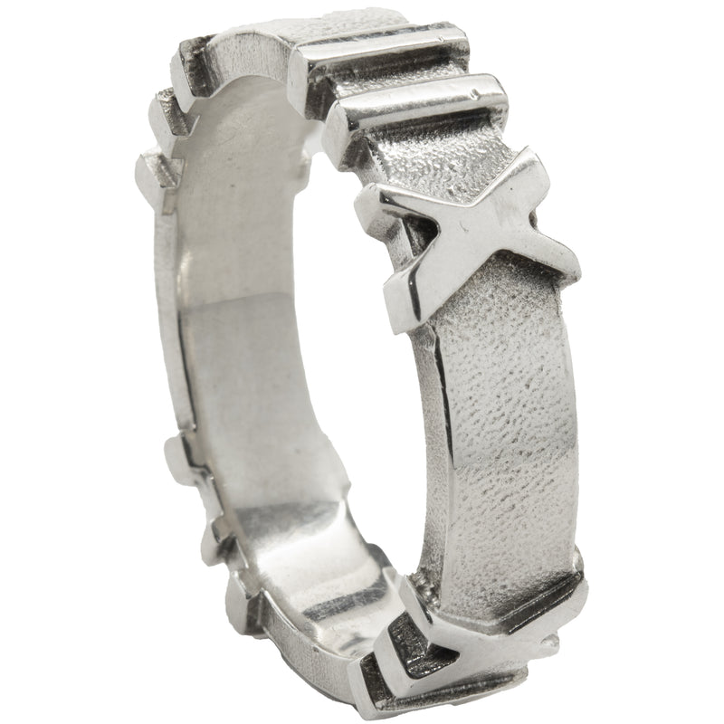 Tiffany & Co. Sterling Silver Atlas Band