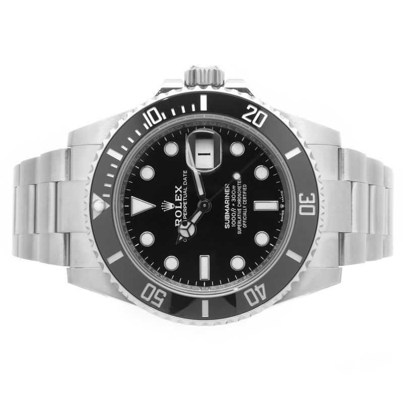 Rolex Stainless Steel Submariner Black/Black 41MM