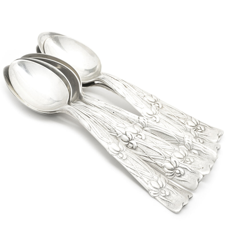 Tiffany & Co. Sterling Silver Demitasse Spoon Set of 12
